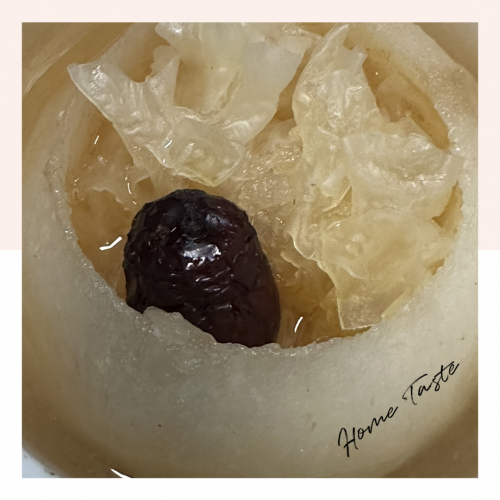 冰糖銀耳紅棗燉雪梨